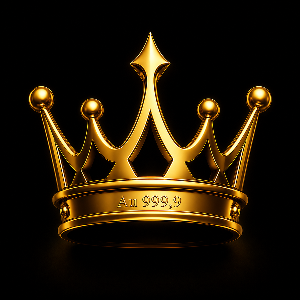 ASIQPAI Gold Crown